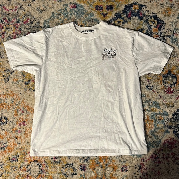 Playboy Pizza Men’s T-Shirt - Picture 1 of 2